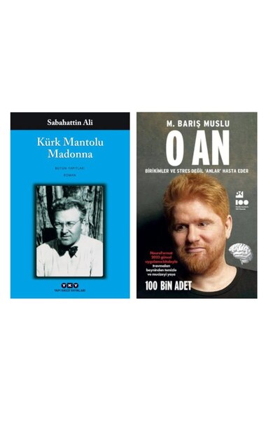 Yapı Kredi Yayınları Kürk Mantolu Madonna - Sabahattin Ali - O An M. Barış Muslu