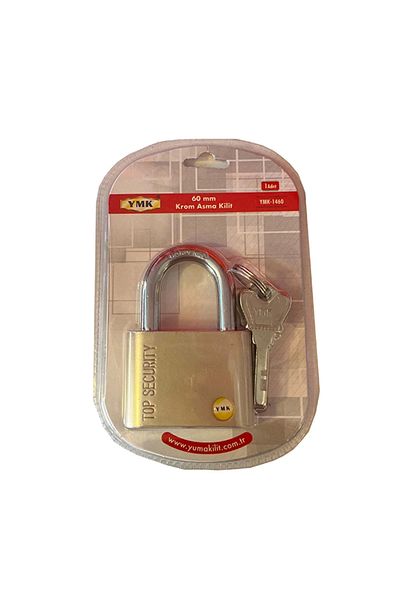 Belle Fusion Ymk Chrome Padlock 60mm