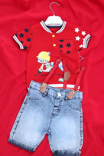 Bebeloji Baby Summer 3-Piece Set for Baby Boy - Newborn Outfit