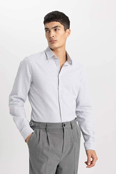 DeFacto Ανδρικό πουκάμισο πόλο με λεπτή εφαρμογή