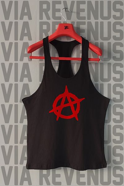 Vordevia Anarchy Printed Tank Top Sports Tank Top