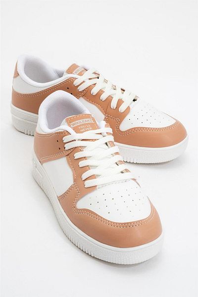 Liger Unisex Sports Sneaker Παπούτσια ΛΕΥΚΗ - ΠΟΥΔΕΡ