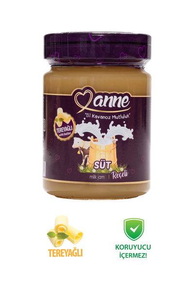 Anne Süt Reçeli 400g (TEREYAĞLI - KORUYUCU IÇERMEZ)