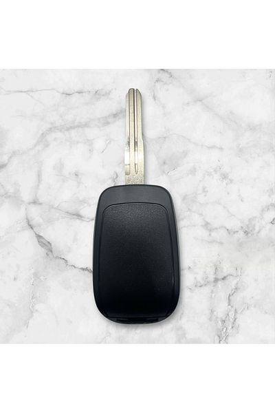 Luxe Aksesuarr Renault Key Fob Case for Symbol, Sandero, Trafic, Megane 4, Dacia Logan 2 with 2 Buttons