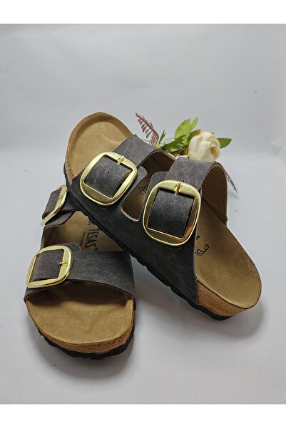 DAD WOLF Грибна підошва Арізона Модель з подвійною пряжкою Ортопедичні капці