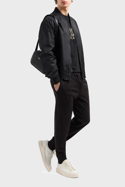 Armani Exchange Men's Jogger Pants - Regular Fit, Ribbed, Logo, Xm 000333 Af12269 Uc0