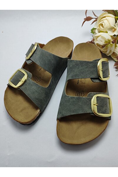 DAD WOLF Грибна підошва Арізона Модель з подвійною пряжкою Ортопедичні капці