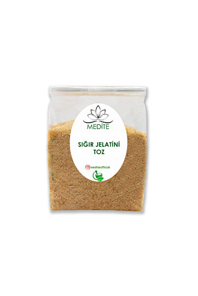 Medite Organik مسحوق الجيلاتين البقري 1000 جرام