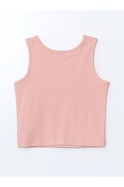 LC Waikiki Lcw Eco Crew Neck Girls Crop Undershirt