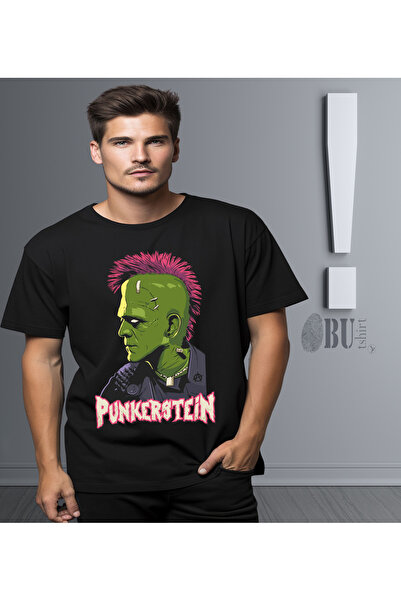 BUTSHIRT PunkerStein‘ Baskılı 'Regular-Fit' Unisex Tişört