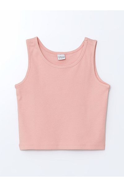 LC Waikiki Lcw Eco Crew Neck Girls Crop Undershirt