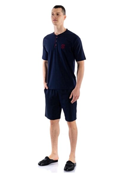 fantastik store Ds Groom Short Sleeve 3-Piece Men's Pajamas Set