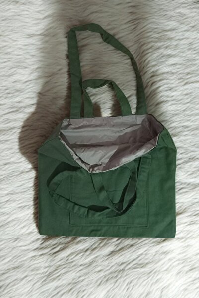 ihtiyactanAL Canvas Double Strap Daily Shoulder Bag