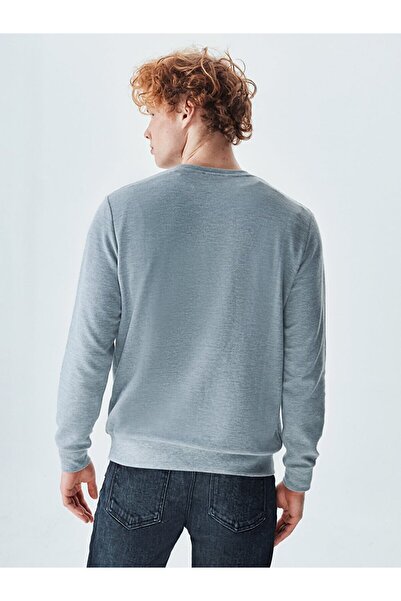 Ltb Світшот з сірим логотипом на комірі