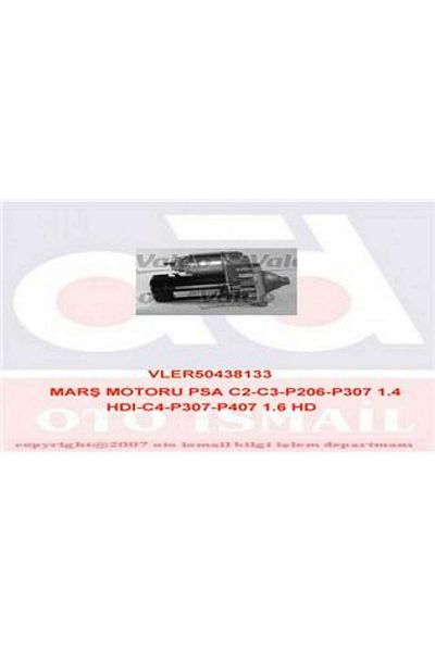 VALEO Starter Motor Peugeot Partner-Citroen Berlingo 1.6 Blue Hdi̇ Gnzrz