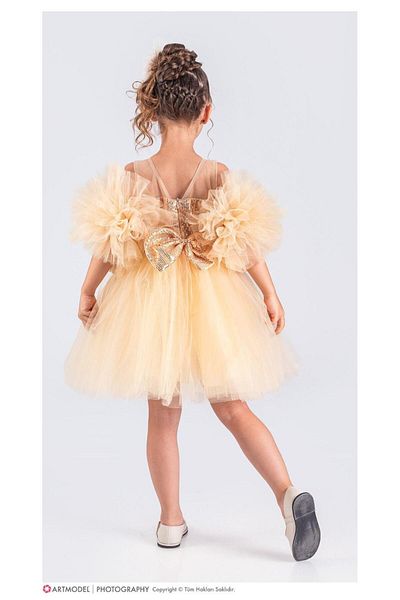 KOKOŞ BEBEK Βραδινό φόρεμα Tutu Detail για τις 23 Απριλίου και ειδικές περιστάσεις