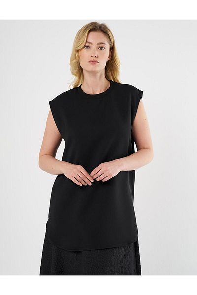 KYR Black Sleeveless T-Shirt