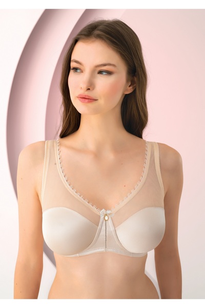 SHOP520 NBB 30021 - Бюстгальтер з балеринами - Тілесний колір