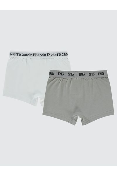 Pierre Cardin Boy's 2-Piece Boxer Set 2-10 Years Dark Gray