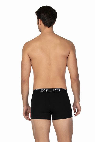 D'S Damat Luxury 2 Pack Boxer Black