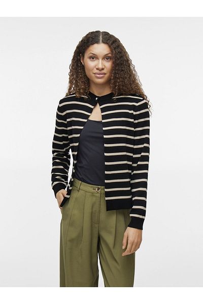 VILA Strickjacke Einknopf
