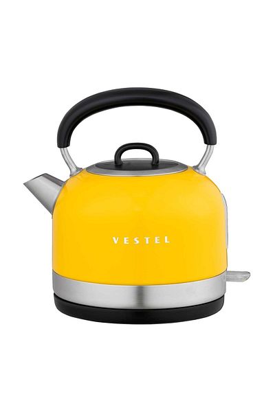 Vestel RETRO Yellow Kettle