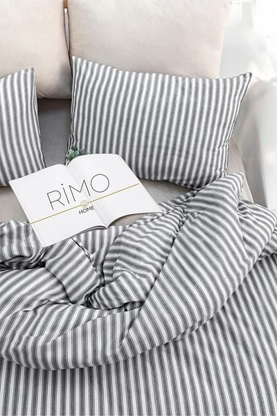 Rimo Home Set husă pilotă elastică pentru cuplu - Seria Natural