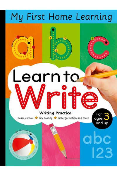 Little Tiger Press My First Home Learning - English Corresponding Tutorial Book, for Children Ages +3