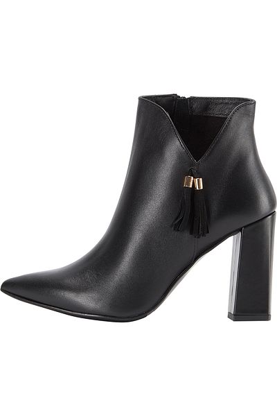 Faina Elegante Leder Stiefelette