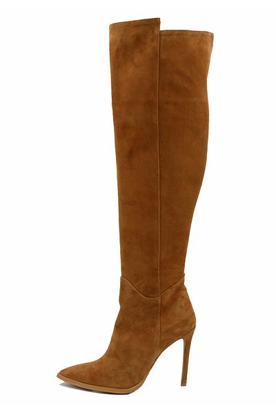 Faina Overknees Aus Verloursleder