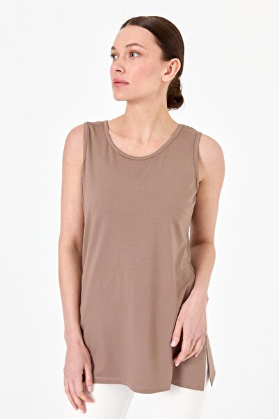 Desen Triko Γυναικείο Βαμβακερό Βαμβακερό T-shirt Mink