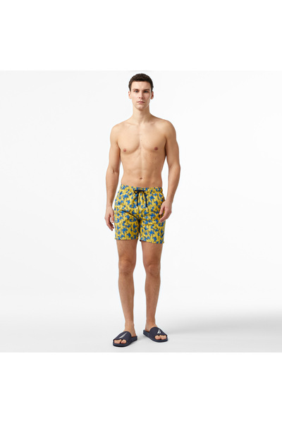 Nautica ERKEK SARI STANDART FIT ŞORT MAYO