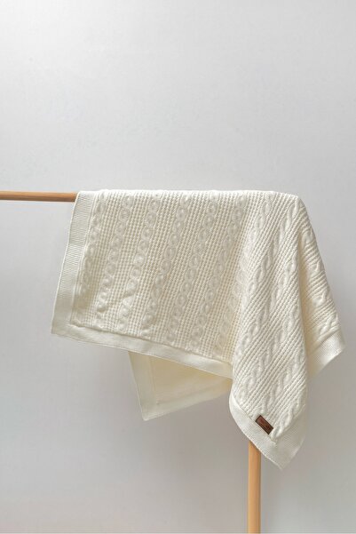 Bursa Trikomer Puffy Knitwear Wellsoft Upholstery (Non-Pilling, Non-Shrinkable) 95X100Cm Baby Blanket