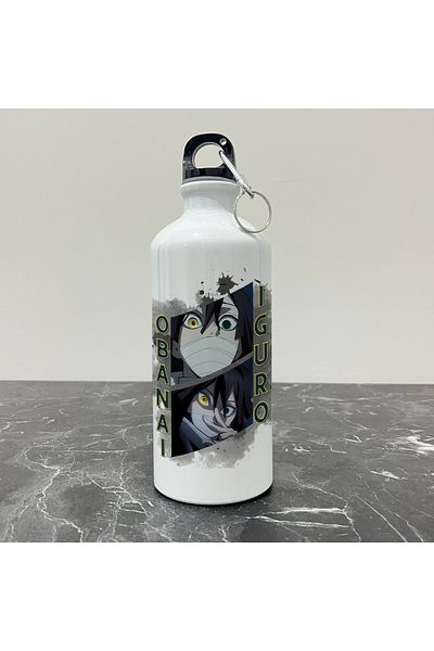 Kupabaskıcısı Kimetsu no Yaiba - قارورة الماء البارد Demon Slayer Obanai