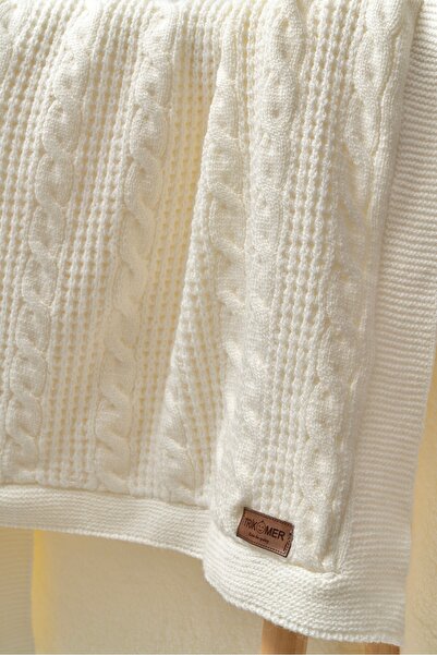 Bursa Trikomer Puffy Knitwear Wellsoft Upholstery (Non-Pilling, Non-Shrinkable) 95X100Cm Baby Blanket