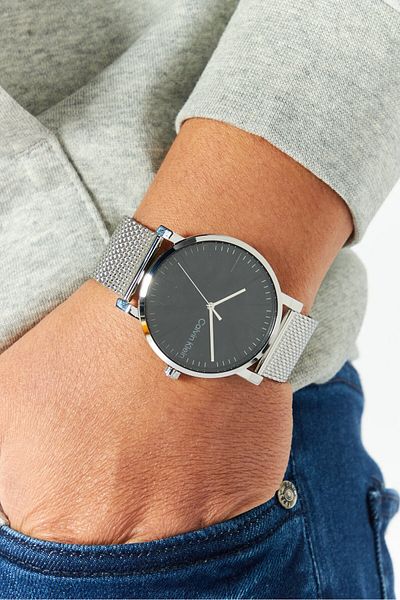 Calvin Klein Men 25200260 Stainless Steel Watch 40 Mm, Silver/black