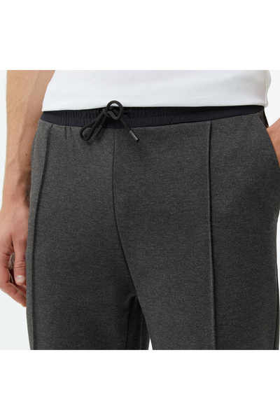 Lacoste Erkek Tapered Fit Chino Gri Pantolon