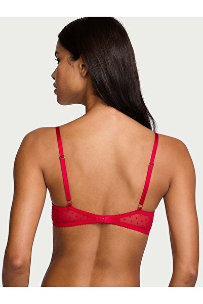 Victoria's Secret Jingle Bells Tül Desteksiz Demi Sütyen