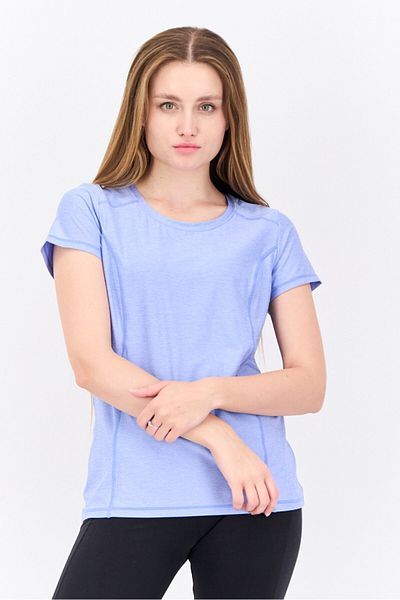 Head Women Slim Fit Short Sleeve Outdoor T-shirt, Light Blue