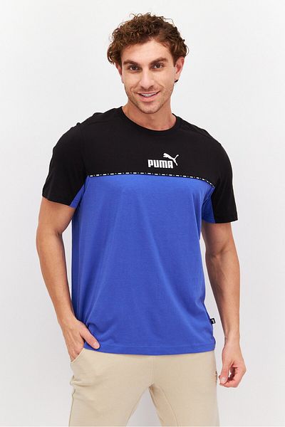 Puma Men Sportswear Fit Short Sleeves Outdoor T-shirt, Black
