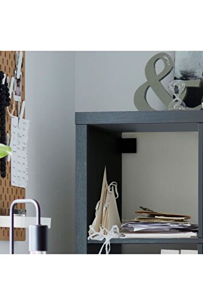 IKEA - KALLAX, açık raf ünitesi, venge-beyaz, 77x94 cm