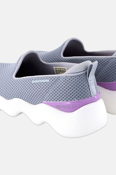 SKECHERS Women Slip On Outdoor Shoes, Grey