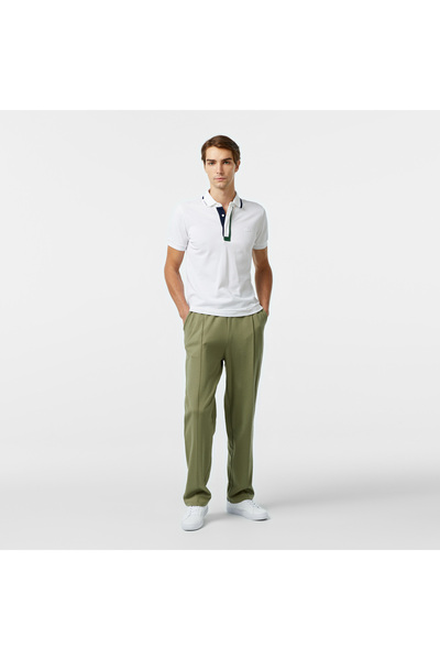 Lacoste Erkek Tapered Fit Chino Haki Pantolon