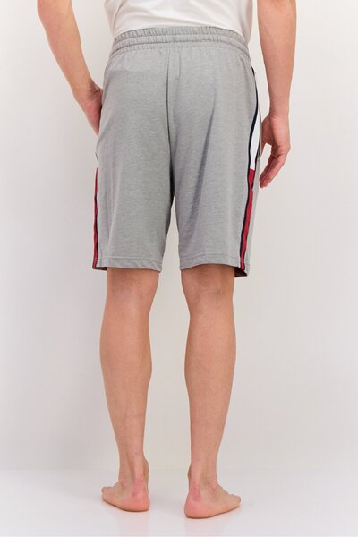 Tommy Hilfiger Men Heather Drawstring Pajama Shorts, Grey