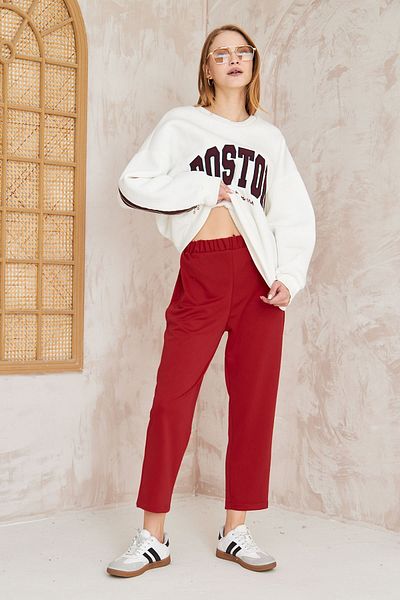 SİNDAL Red Skinny Trousers - 4-6826