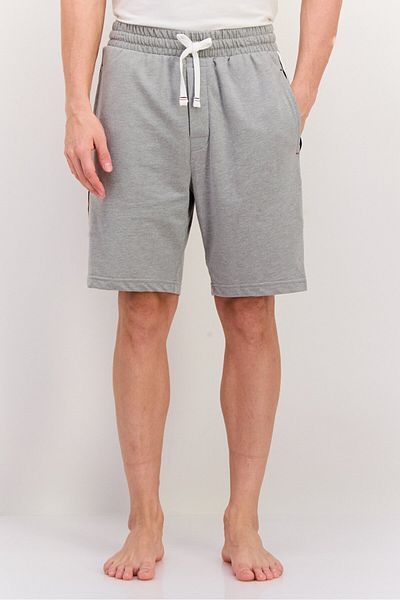 Tommy Hilfiger Men Heather Drawstring Pajama Shorts, Grey