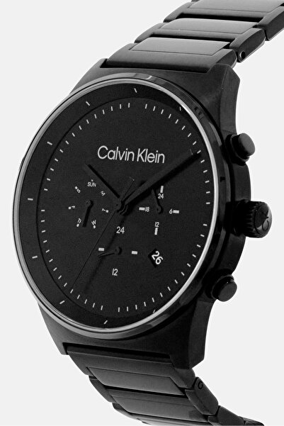 Calvin Klein Men 25200295 Chronograph Quartz Watches 44 mm, Black