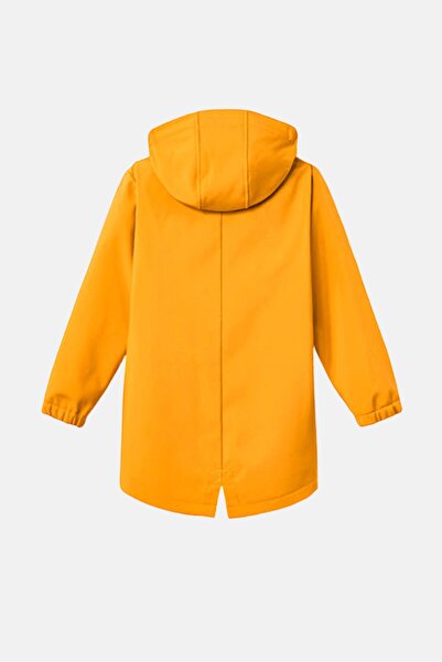 Tchibo Kids Girl Long Sleeves Plain Hooded Jacket, Mustard