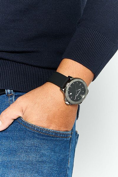 Calvin Klein Men 25200207 Quartz Sports Watch 44mm, Black
