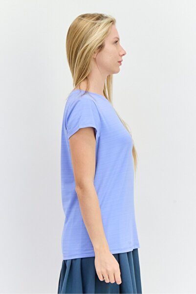 Head Women Relaxed Fit Short Sleeves Training T-Shirt, Light Blue